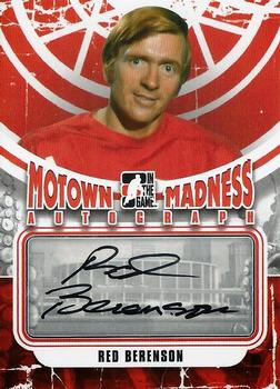 2012-13 In The Game Motown Madness - Autographs #A-RB Red Berenson Front