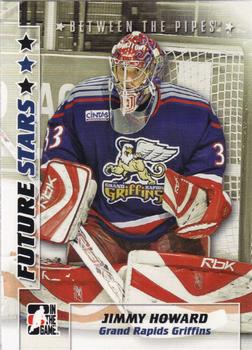 2007-08 In The Game Between the Pipes #20 Jimmy Howard Front