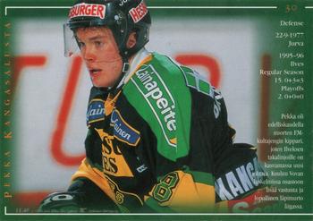 1996-97 Leaf Sisu SM-Liiga (Finnish) #30 Pekka Kangasalusta Back