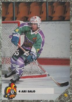 1993-94 Leaf Sisu SM-Liiga (Finnish) #5 Ari Salo Front