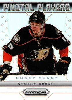 2013-14 Panini Prizm - Pivotal Players Prizms #PP-1 Corey Perry Front