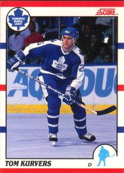 1990-91 Score Canadian #142 Tom Kurvers Front