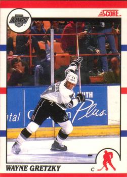 1990-91 Score Canadian #1 Wayne Gretzky Front