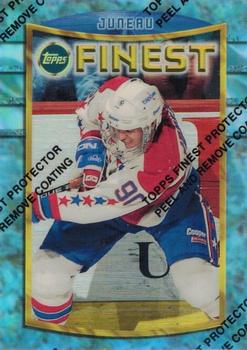 1994-95 Finest - Refractors #93 Joe Juneau Front