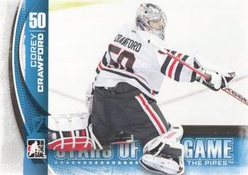 2013-14 In The Game Between the Pipes #5 Corey Crawford Front