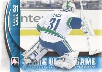 2013-14 In The Game Between the Pipes #6 Eddie Lack Front