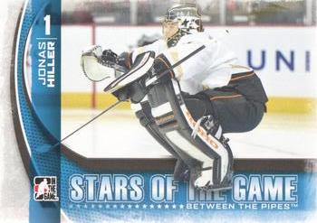 2013-14 In The Game Between the Pipes #10 Jonas Hiller Front