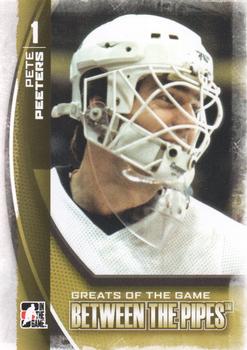 2013-14 In The Game Between the Pipes #136 Pete Peeters Front