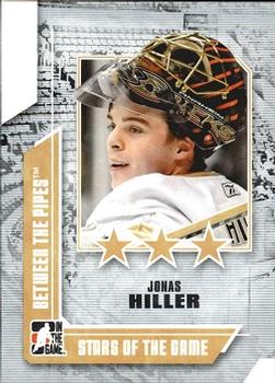 2008-09 In The Game Between The Pipes #62 Jonas Hiller Front