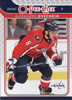 2009-10 O-Pee-Chee #8 Alexander Ovechkin Front