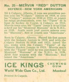 1933-34 World Wide Gum Ice Kings (V357) #25 