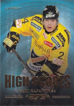 2013-14 Cardset Finland - High Scores #HS7 Sami Kapanen Front