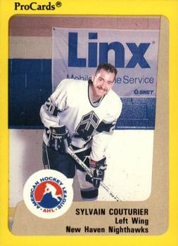 1989-90 ProCards AHL #7 Sylvain Couturier Front