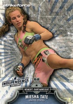 2012 Topps UFC Bloodlines - Independence Edition #92 Miesha Tate Front