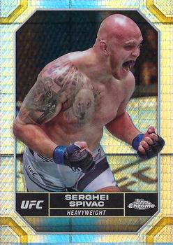 2024 Topps Chrome UFC - Prism #176 Serghei Spivac Front