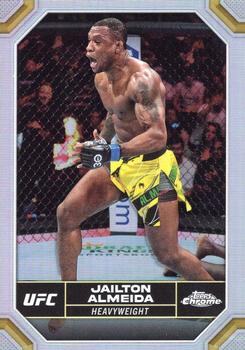 2024 Topps Chrome UFC - Refractor #86 Jailton Almeida Front