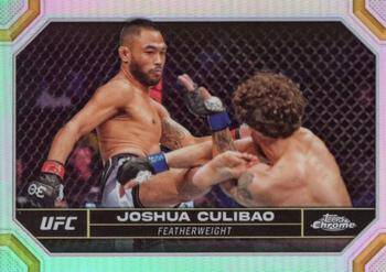 2024 Topps Chrome UFC - Refractor #101 Joshua Culibao Front