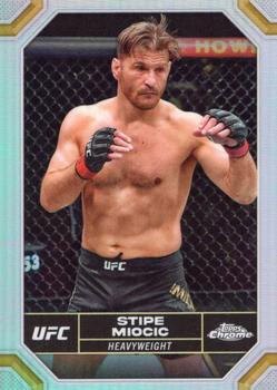 2024 Topps Chrome UFC - Refractor #181 Stipe Miocic Front