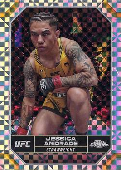 2024 Topps Chrome UFC - X-Fractor #94 Jessica Andrade Front
