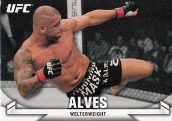 2013 Topps UFC Knockout #2 Thiago Alves Front