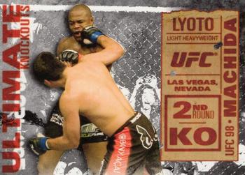 2013 Topps UFC Knockout - Ultimate Knockouts #UKO-2 Lyoto Machida Front