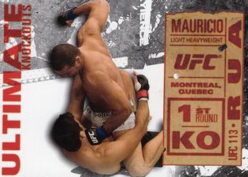 2013 Topps UFC Knockout - Ultimate Knockouts #UKO-6 Mauricio Rua Front