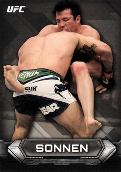 2014 Topps UFC Knockout #4 Chael Sonnen Front