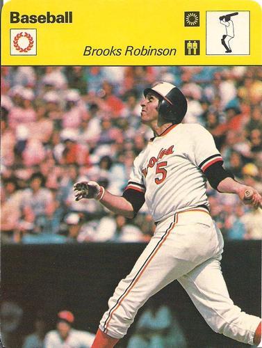 1977-79 Sportscaster Series 16 #16-07 Brooks Robinson Front