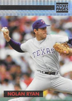 1992-94 Pocket Pages Cards #52b Nolan Ryan Front