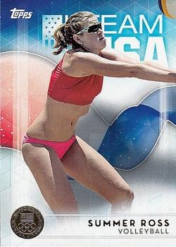2016 Topps U.S. Olympic & Paralympic Team Hopefuls - Silver #58 Summer Ross Front