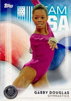 2016 Topps U.S. Olympic & Paralympic Team Hopefuls - Silver #75 Gabby Douglas Front