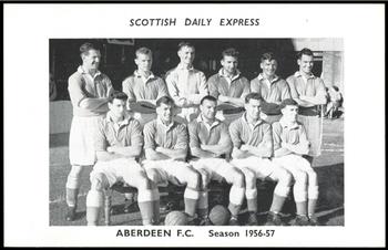 1956 Scottish Daily Express - Super Sports Postcards #7 Team Photo Front