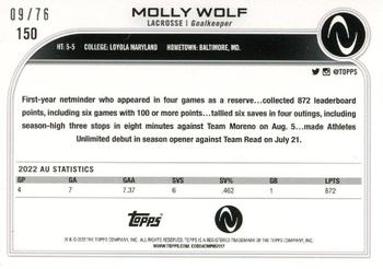 2023 Topps Athletes Unlimited All Sports - Independence Day #150 Molly Wolf Back