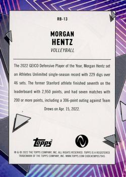 2023 Topps Athletes Unlimited All Sports - Record Breakers #RB-13 Morgan Hentz Back