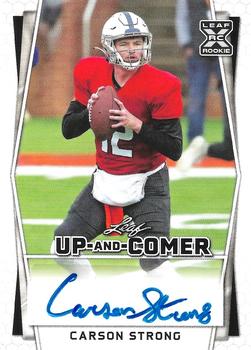 2022 Leaf Holiday Packs - Up-And-Comer #UC-CS1 Carson Strong Front