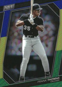 2023 Panini National Convention Gold VIP - Blue/Yellow/Green #59 Frank Thomas Front