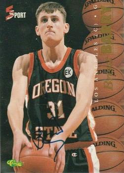 1995 Classic Five Sport - Autographs #NNO Brent Barry Front