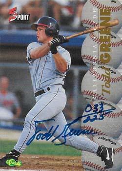1995 Classic Five Sport - Autographs Numbered #NNO Todd Greene Front