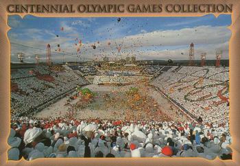 1996 Collect-A-Card Centennial Olympic Games Collection #5 100 Meters - Women Front