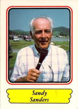 1988 SportStars Air Show Stars #35 Sandy Sanders Front