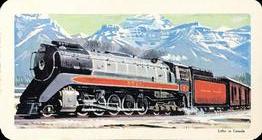 1967 Brooke Bond (Red Rose Tea) Transportation Through the Ages #19 Modern Steam Locomotive Front