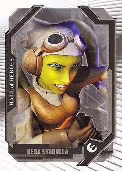 2017 Topps Star Wars Masterwork - Hall of Heroes #HH-6 Hera Syndulla Front