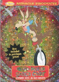 2003 Inkworks Looney Tunes Back in Action - Acme Miracle Products #A-3 Mobile Snack Chair Front