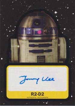 2019 Topps Star Wars Journey to Star Wars The Rise of Skywalker - Autographs Black #A-JV Jimmy Vee Front