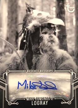 2020 Topps Star Wars Return of the Jedi Black & White - Autographs #NNO Mike Edmonds Front