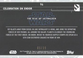 2020 Topps Star Wars: The Rise of Skywalker Series 2  - Bronze #96 Celebration on Endor Back