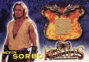 2003 Rittenhouse Hercules: The Movies Expansion Set - From the Archives Costumes #HC2 Kevin Sorbo Front