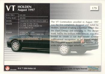 2004 Kryptyx Holden Master Collection; 2nd Series #179 VT Commodore Executive Wagon (Series 2) Back