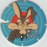 1995 Frito-Lay Looney Tunes Techno Tazos #104 Wile E. Coyote Front