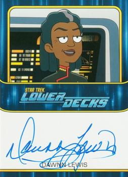2023 Rittenhouse Star Trek Lower Decks Collectors Set - Autographs Bordered #NNO Dawnn Lewis Front